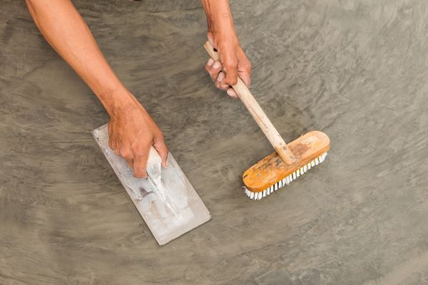 Driveway Concrete Staining in West Jordan