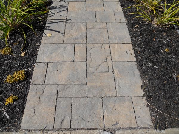 Stamped Concrete Staining in West Jordan
