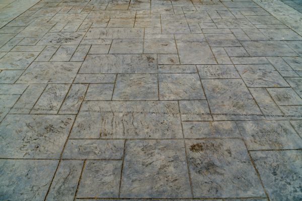 Stamped Patio Installation in West Jordan