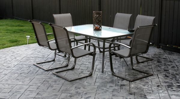 Porch Stamping in West Jordan