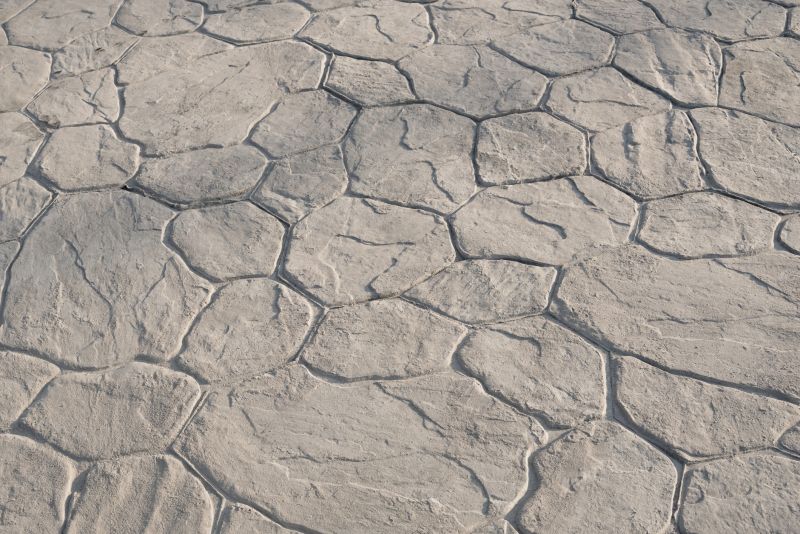 Stamped Concrete Staining